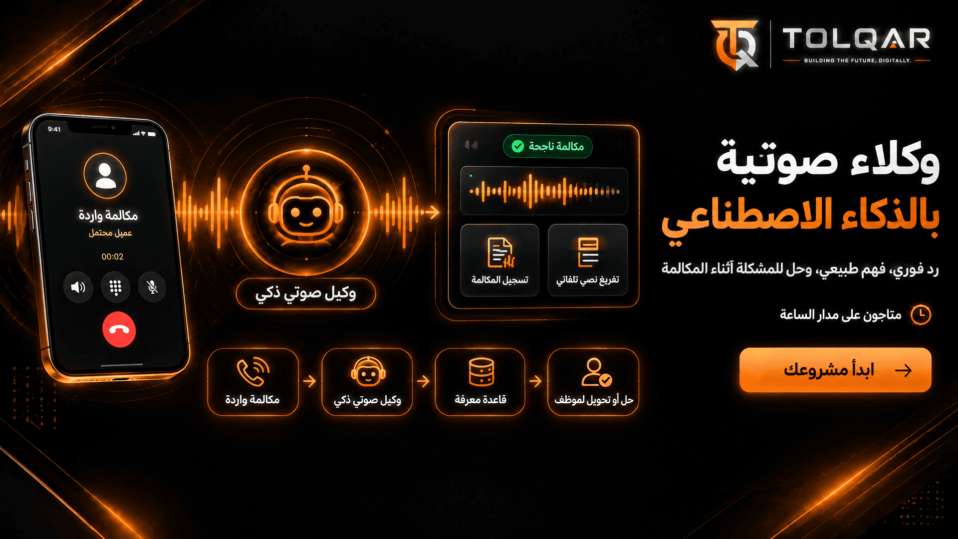 وكلاء صوتية بالذكاء الاصطناعي